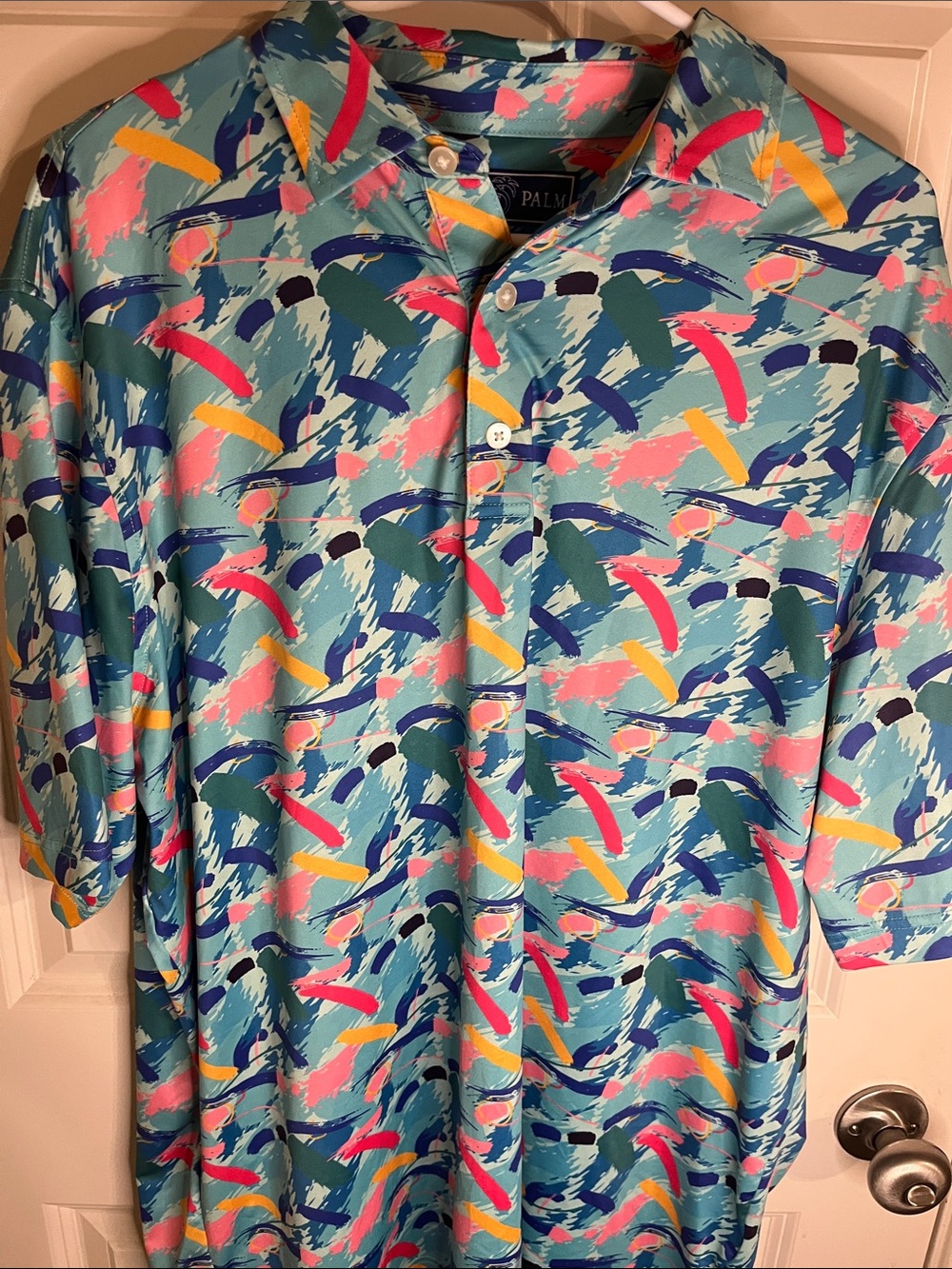 USA Palm golf polo